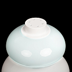 Настольная лампа из стеклянных сфер в пастельных тонах Высота 40 см Pastel Lunaria варинант исполнения - 5 | Loft Concept в Рязани