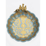 Блюдо фарфоровое Птица на ветке Flora варинант исполнения - 5 | Loft Concept в Рязани