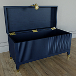 Большой дизайнерский Сундук Elsa Dreams Blue варинант исполнения - 2 | Loft Concept в Рязани