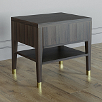 Прикроватная тумбочка с ящиком Elsa Dreams Walnut варинант исполнения - 4 | Loft Concept в Рязани