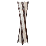 Торшер из перламутра на металлическом каркасе Indonesian Wave варинант исполнения - 2 | Loft Concept в Рязани