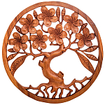 Панно из дерева Sakura Panel With Trees варинант исполнения - 1 | Loft Concept в Рязани