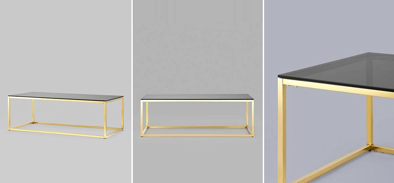 Столик кофейный Cassiani Collection Gold Столик кофейный Cassiani Collection Gold - Loft-Concept в Рязани