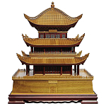 Макет Китайской башни архитектурная миниатюра  варинант исполнения - 2 | Loft Concept в Рязани