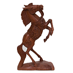 Статуэтка лошадь деревянная Thick Mane варинант исполнения - 1 | Loft Concept в Рязани