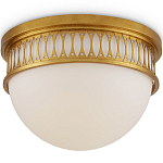 Потолочный светильник с фактурным золотым каркасом Exceptional Classic Design варинант исполнения - 1 | Loft Concept в Рязани