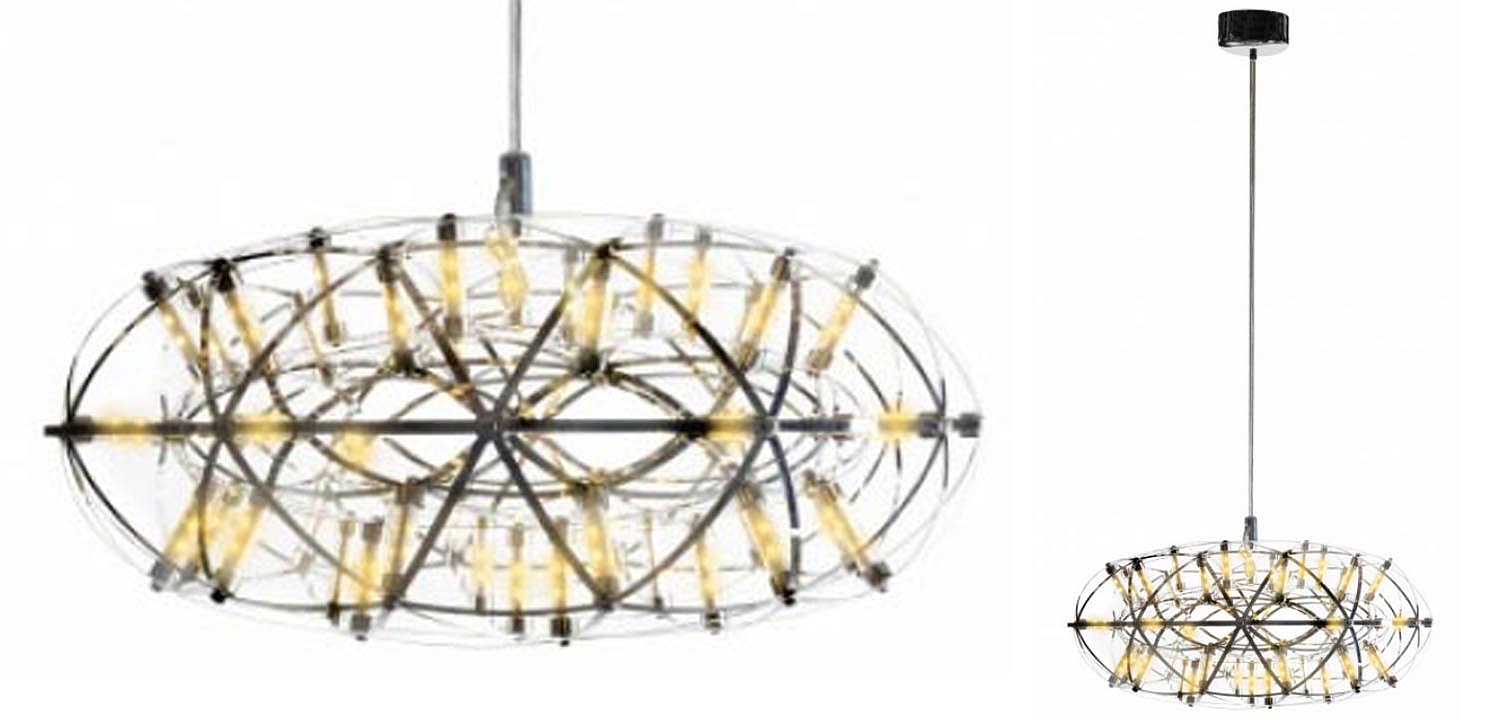 Люстра Moooi 3D Sphere Oval Yellow lamp S Люстра Moooi 3D Sphere Oval Yellow lamp S - Loft-Concept в Рязани
