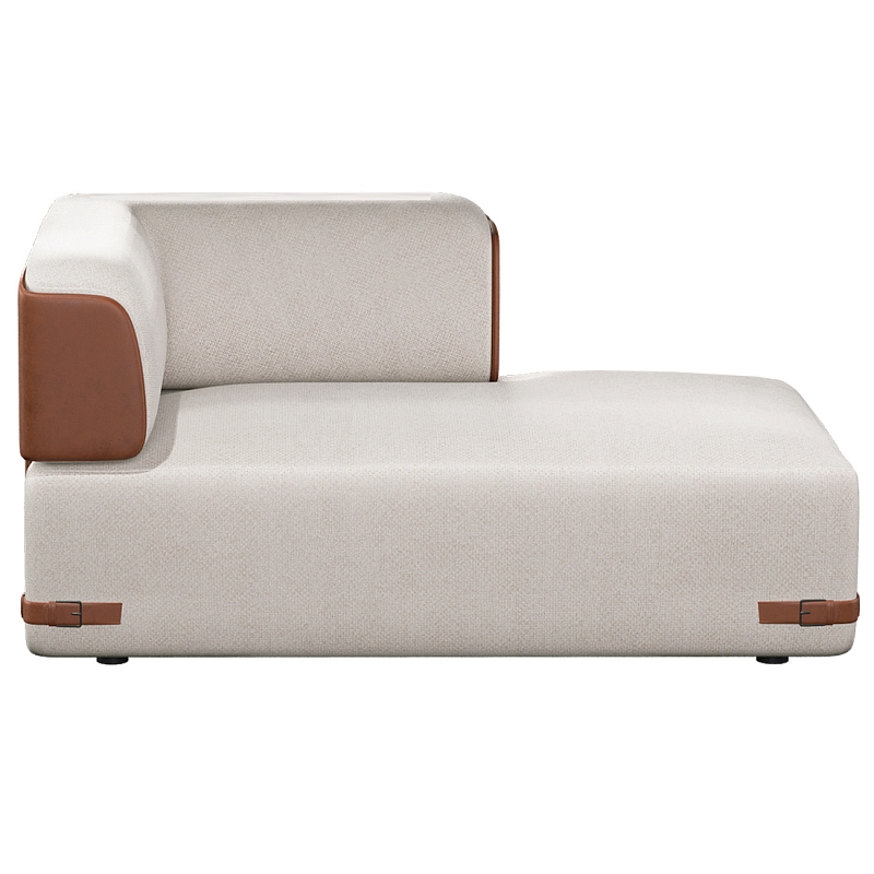 Кушетка Richmond  Молочный Коричневый в Рязани | Loft Concept 