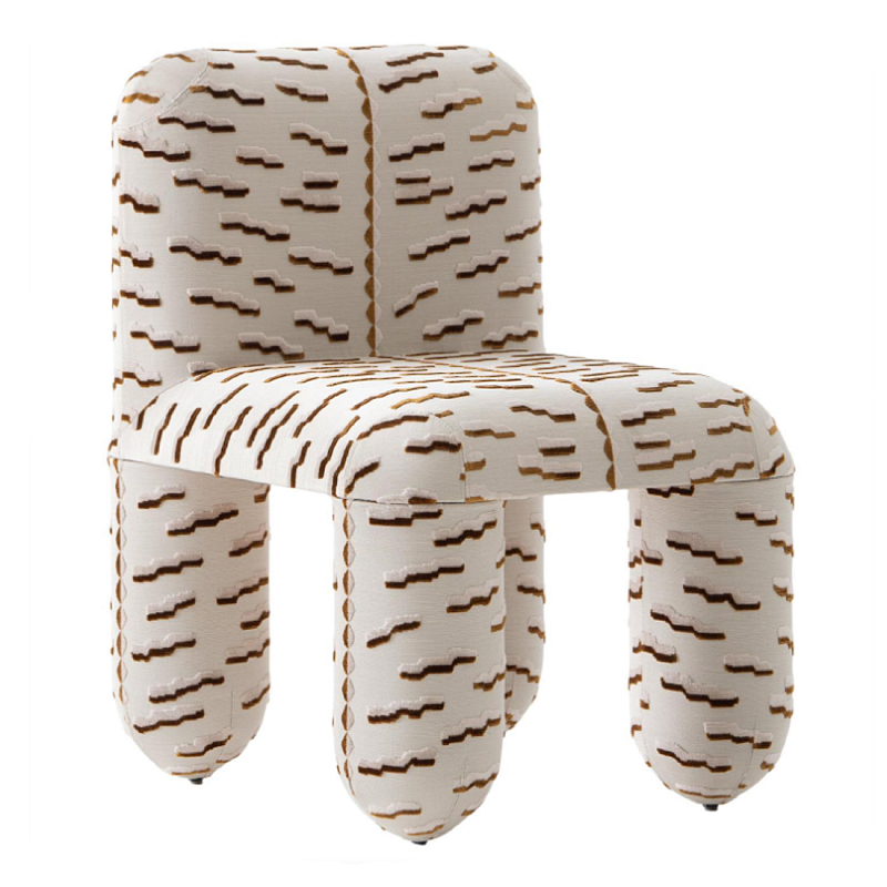 Стул GIOTTO Dining Armchair Светло-бежевый в Рязани | Loft Concept 