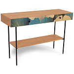 Консоль с принтом на ящиках Elise Console Table варинант исполнения - 7 | Loft Concept в Рязани