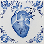 Плитка с узором Мое сердце варинант исполнения - 2 | Loft Concept в Рязани