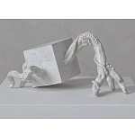 Скульптура «Окаменелый рост», Белый объект варинант исполнения - 1 | Loft Concept в Рязани