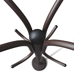 Вешалка напольная коричневая с 4-мя металлическими крючками Noble Branches варинант исполнения - 3 | Loft Concept в Рязани