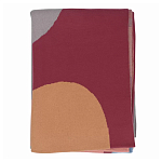 Плед из хлопка с абстрактным принтом Elysian Flow Ember варинант исполнения - 5 | Loft Concept в Рязани