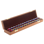 Нарды настольные из натурального камня лазурит и долерит Backgammon from Stone варинант исполнения - 9 | Loft Concept в Рязани