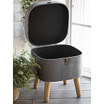 Пуф Leather with a snap варинант исполнения - 3 | Loft Concept в Рязани