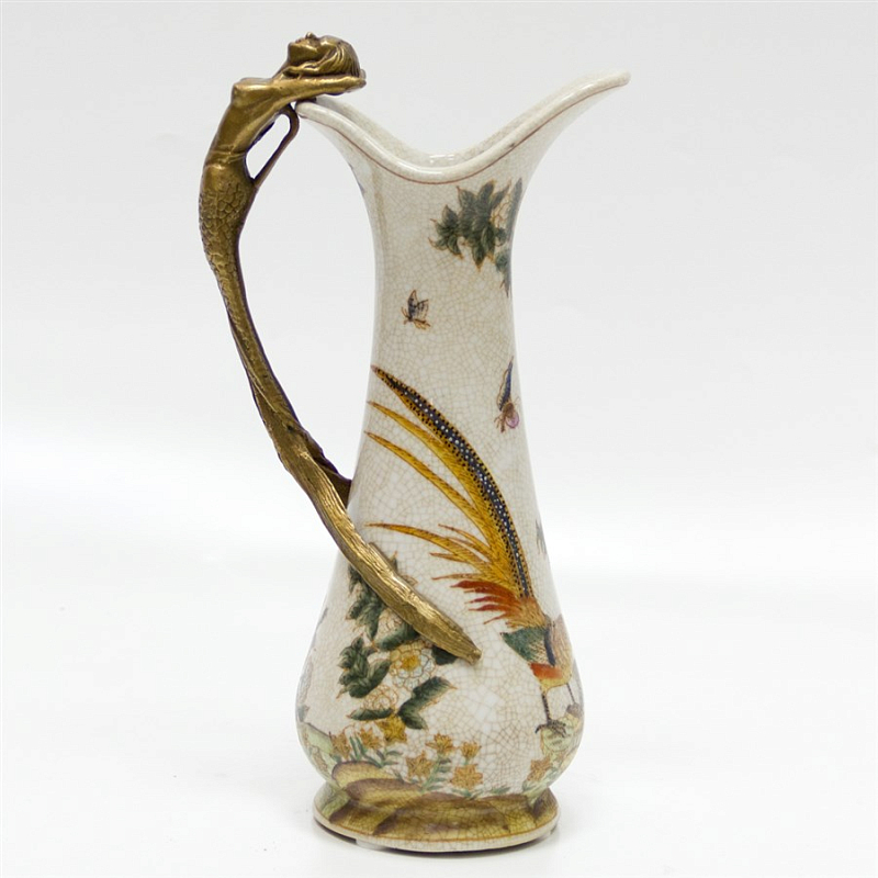 Кувшин Long Tail Bird Мульти Бронза в Рязани | Loft Concept 