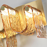 Бра волнистой формы из фактурного стекла Big Wave варинант исполнения - 8 | Loft Concept в Рязани