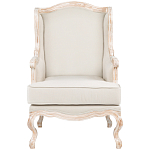 Кресло из массива бука бежевое Solid Luxury варинант исполнения - 1 | Loft Concept в Рязани