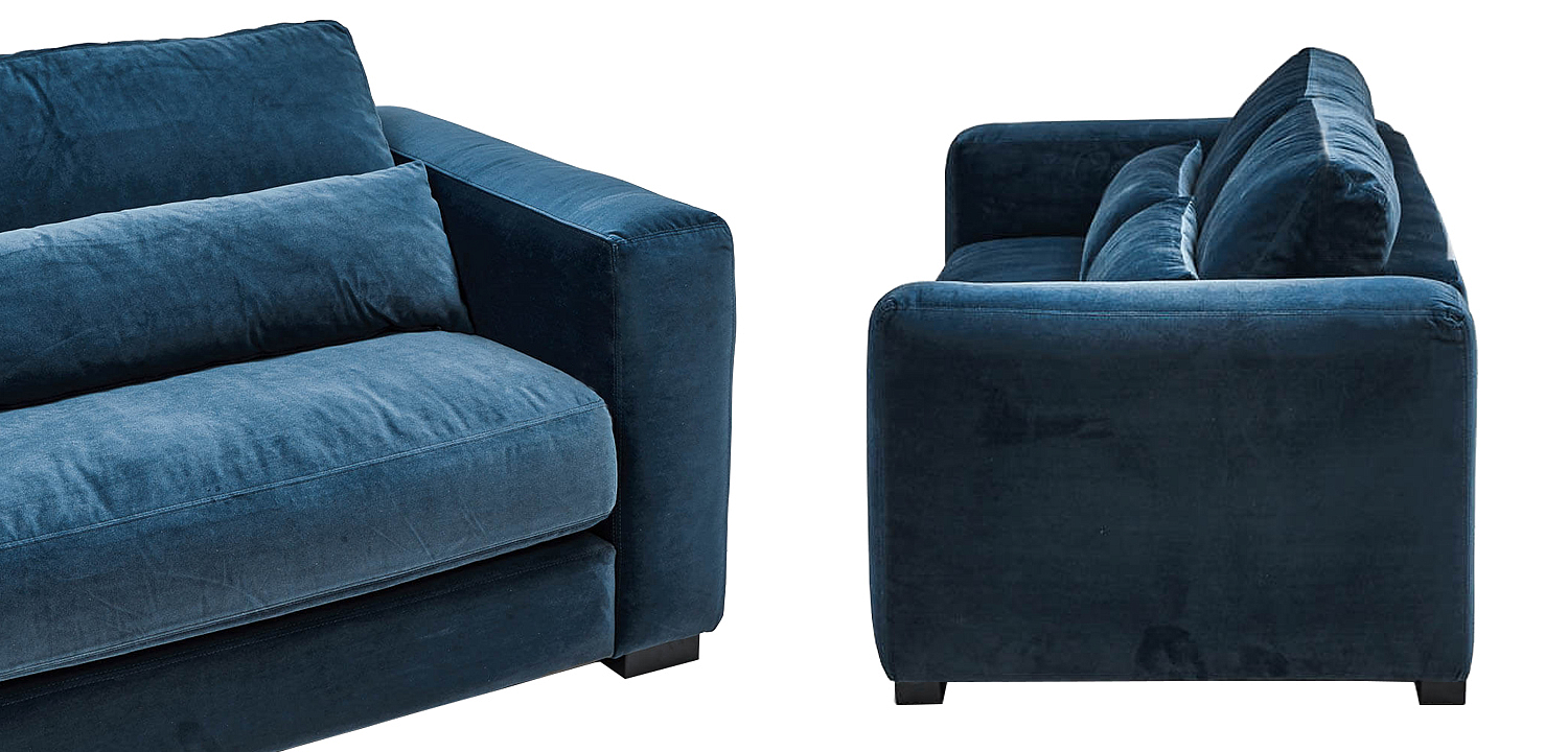 Диван Kleber Sofa blue Диван Kleber Sofa blue - Loft-Concept в Рязани