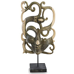 Маска ручной работы деревянная резная Mask Abstraction варинант исполнения - 1 | Loft Concept в Рязани