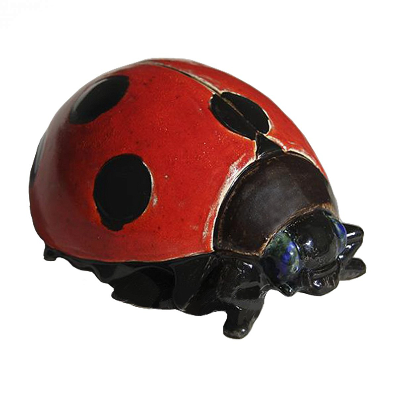 Статуэтка Red Ladybug Красный Черный Статуэтка Red Ladybug Красный Черный в Рязани | Loft Concept