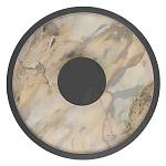 Бра круглое светодиодное с черной рамкой Stone Circle варинант исполнения - 1 | Loft Concept в Рязани