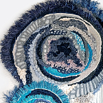 Текстильный Арт-объект ручной работы Galaxy варинант исполнения - 2 | Loft Concept в Рязани