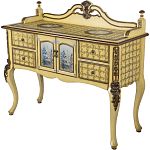 Комод деревянный Illustration of flowers варинант исполнения - 4 | Loft Concept в Рязани