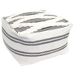 Пуф  Black and White Stripe варинант исполнения - 1 | Loft Concept в Рязани