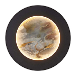 Бра в форме диска черного цвета Borders of Black варинант исполнения - 1 | Loft Concept в Рязани