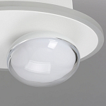 Бра овальной формы белого цвета с 2-мя лампами Lunar Pebbles варинант исполнения - 6 | Loft Concept в Рязани