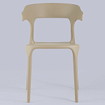 Бежевый стул из прочного PP-пластика JORIS варинант исполнения - 3 | Loft Concept в Рязани