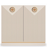 Комод с фактурными дверцами Satin Furniture варинант исполнения - 4 | Loft Concept в Рязани