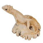 Статуэтка из дерева ящерица Animals of the World варинант исполнения - 4 | Loft Concept в Рязани