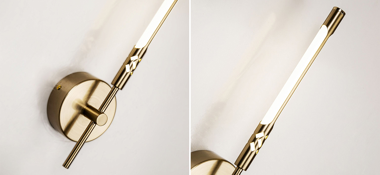 Бра Цвета золота Glowing Flute Бра Цвета золота Glowing Flute - Loft-Concept в Рязани