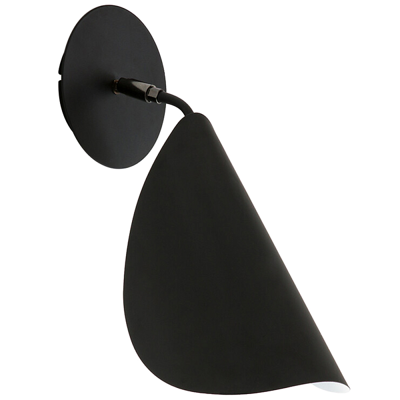 Бра с поворотным плафоном Aracea Black Wall Lamp Черный Бра с поворотным плафоном Aracea Black Wall Lamp Черный в Рязани | Loft Concept