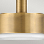 Подвесной светильник цилиндрический с белым плафоном Hinkley варинант исполнения - 10 | Loft Concept в Рязани