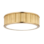 Потолочный светильник с гофрированным абажуром цвета латунь Millennium варинант исполнения - 1 | Loft Concept в Рязани