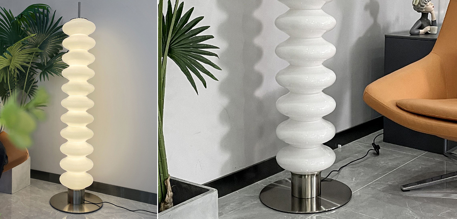 Торшер Fidelia Long crystal glass Торшер Fidelia Long crystal glass - Loft-Concept в Рязани