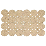 Ковер прямоугольный из джутовой основы Tight bundles варинант исполнения - 1 | Loft Concept в Рязани