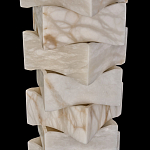 Торшер из натурального камня Stone Constructor варинант исполнения - 3 | Loft Concept в Рязани