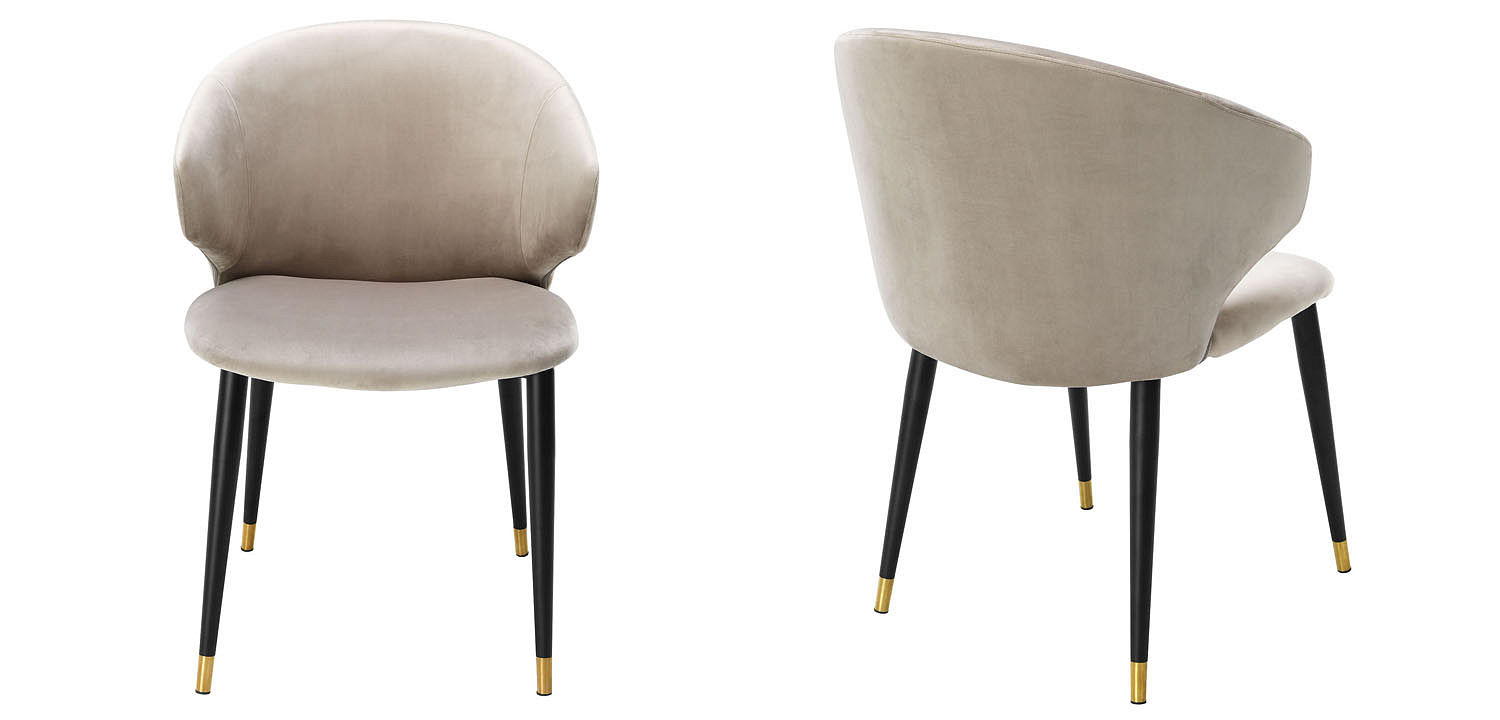 Стул Eichholtz DINING CHAIR VOLANTE beige Стул Eichholtz DINING CHAIR VOLANTE beige - Loft-Concept в Рязани