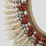 Этническое ожерелье из ракушек на подставке Ethnic Necklace Sharp Lacy Shells варинант исполнения - 2 | Loft Concept в Рязани