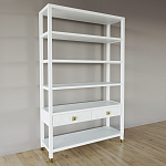 Стеллаж с двумя ящиками Elsa Dreams White варинант исполнения - 1 | Loft Concept в Рязани