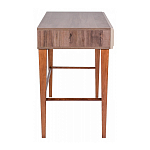 Стол письменный из массива бука с 2-мя ящиками бежевый Wenge Light варинант исполнения - 2 | Loft Concept в Рязани