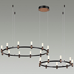 Люстра подвесная с цилиндрическими плафонами на двух круглых подвесах  Arnaut Light варинант исполнения - 3 | Loft Concept в Рязани