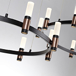 Люстра подвесная с цилиндрическими плафонами на двух круглых подвесах  Arnaut Light варинант исполнения - 5 | Loft Concept в Рязани