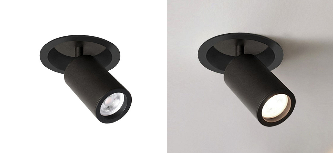 Встраиваемый поворотный спот Modern Spot Black Встраиваемый поворотный спот Modern Spot Black - Loft-Concept в Рязани