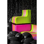 Дизайнерское кресло зеленое Poltronova Sofo Verosa Green Pink Armchair варинант исполнения - 16 | Loft Concept в Рязани